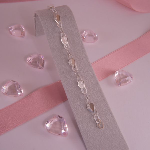 Silber Armband Tropfen